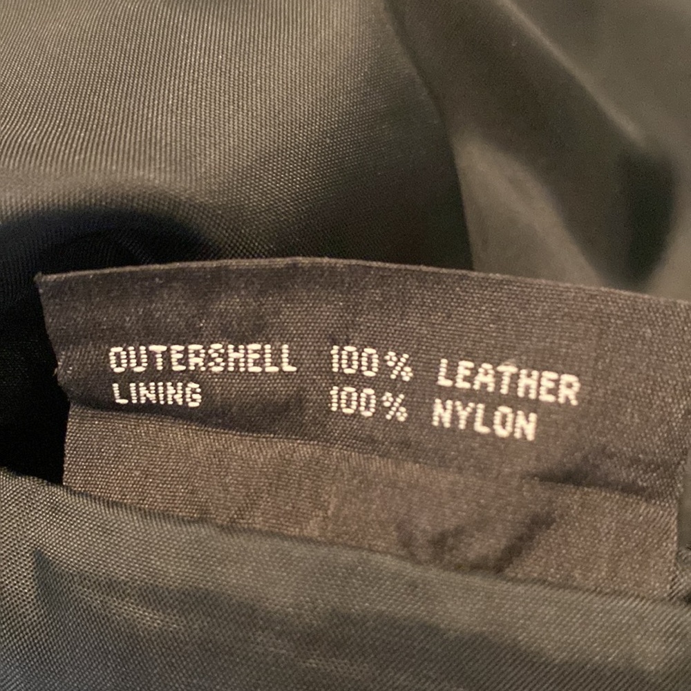 Vintage First Genuine Leather Vest - Picture 4 of 8